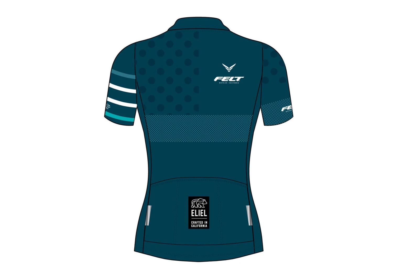 Felt Bicycles Felt Short-Sleeve Jersey Slate | Women's 5 Felt Bicycles Felt Short-Sleeve Jersey Slate | Women's - Image 3